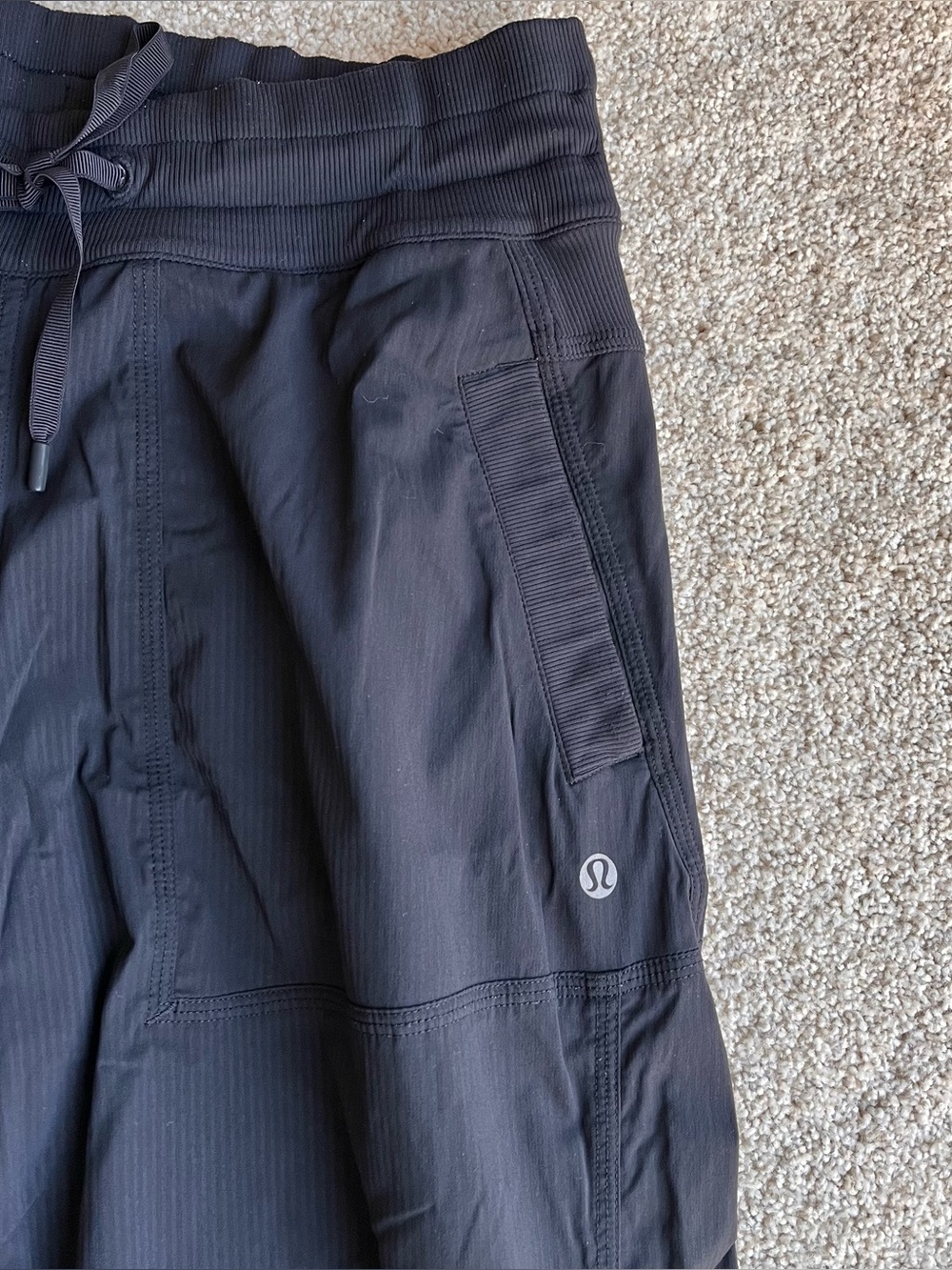 Lululemon Black Dance Studio Pants Size 8 - Picture 2 of 5